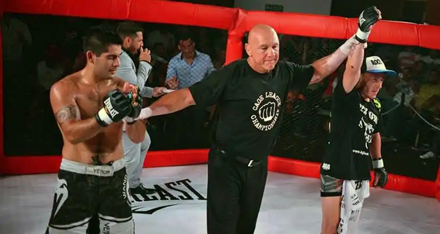 Ganín y Fernández ganaron sus peleas en el Cage League Championship 2017