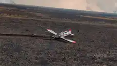 Cayó un avión que sofocaba el fuego en las islas de Entre Ríos