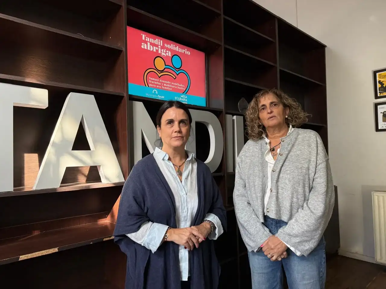 Juliana Teerink y Claudia Caballero anunciaron una nueva edición de Tandil Solidario Abriga.