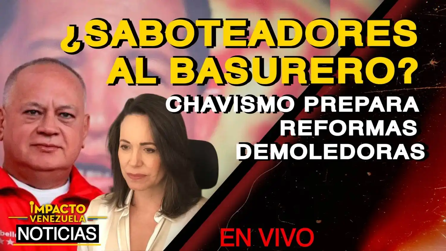 ¿SABOTEADORES AL BASURERO? Chavismo prepara reformas demoledoras – VIDEO