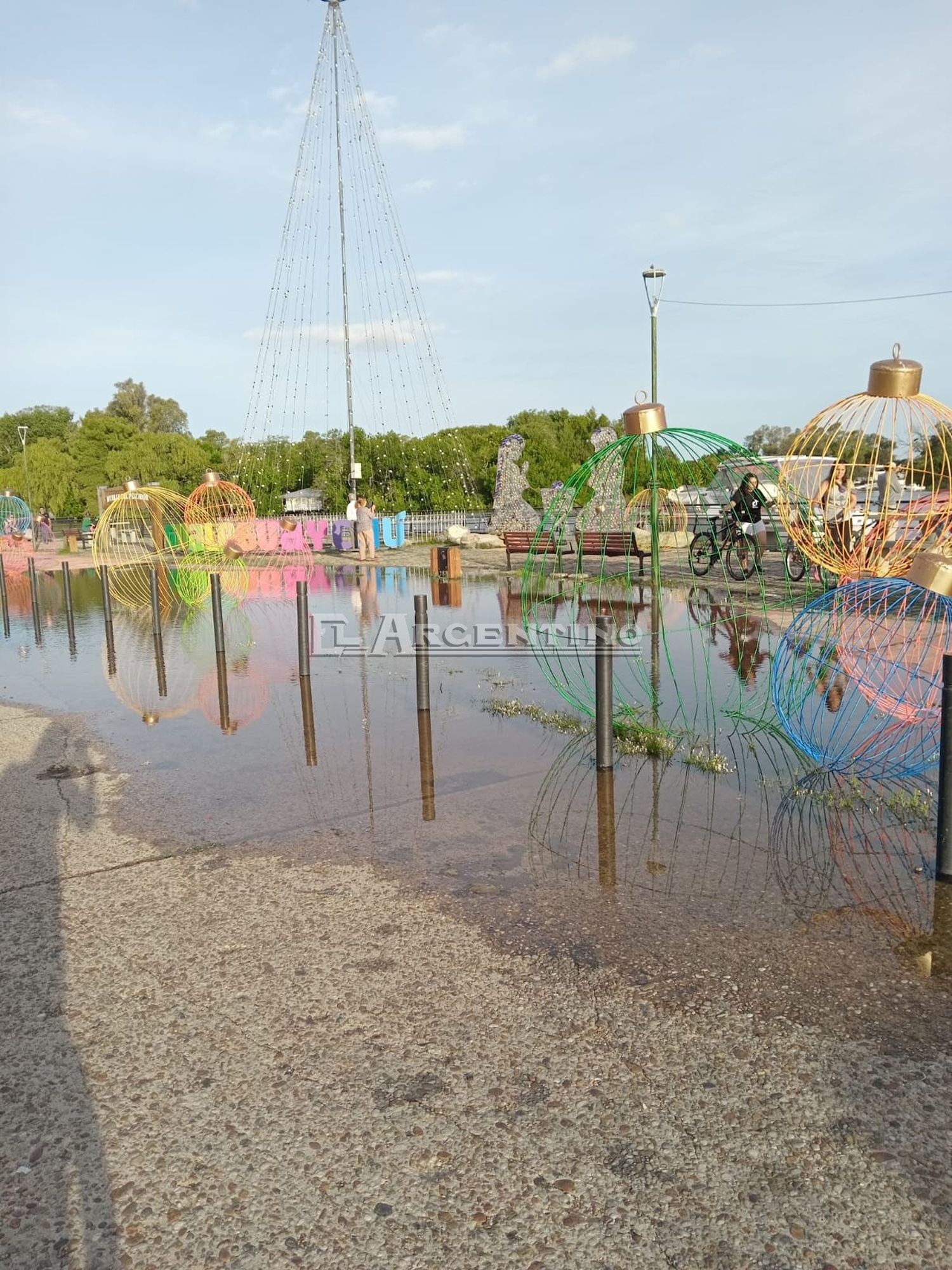 El río Gualeguaychú no para de crecer: Mirá todas las fotos