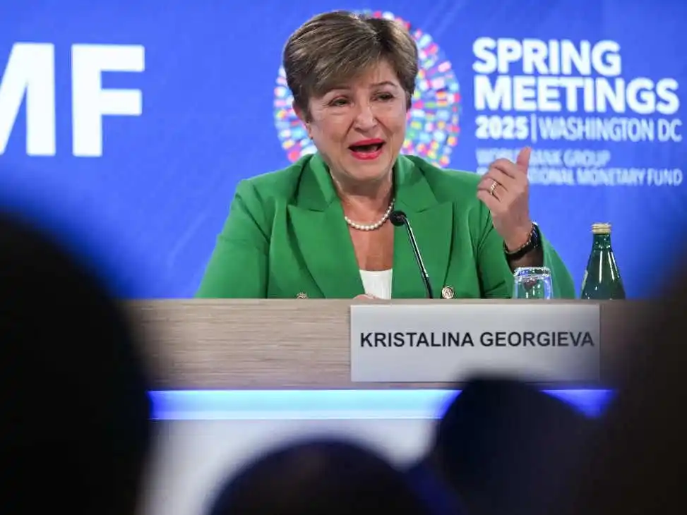 Georgieva moderó su discurso sobre las elecciones en Argentina y dijo que el mensaje es para el Gobierno