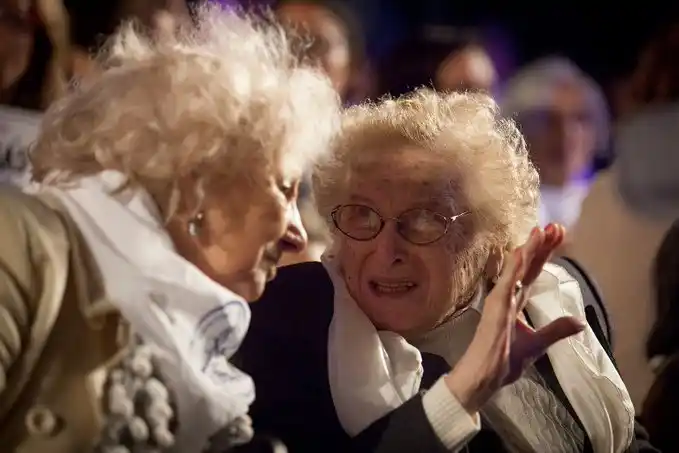 Rosa Roisinblit, presidenta honoraria de Abuelas de Plaza de Mayo.