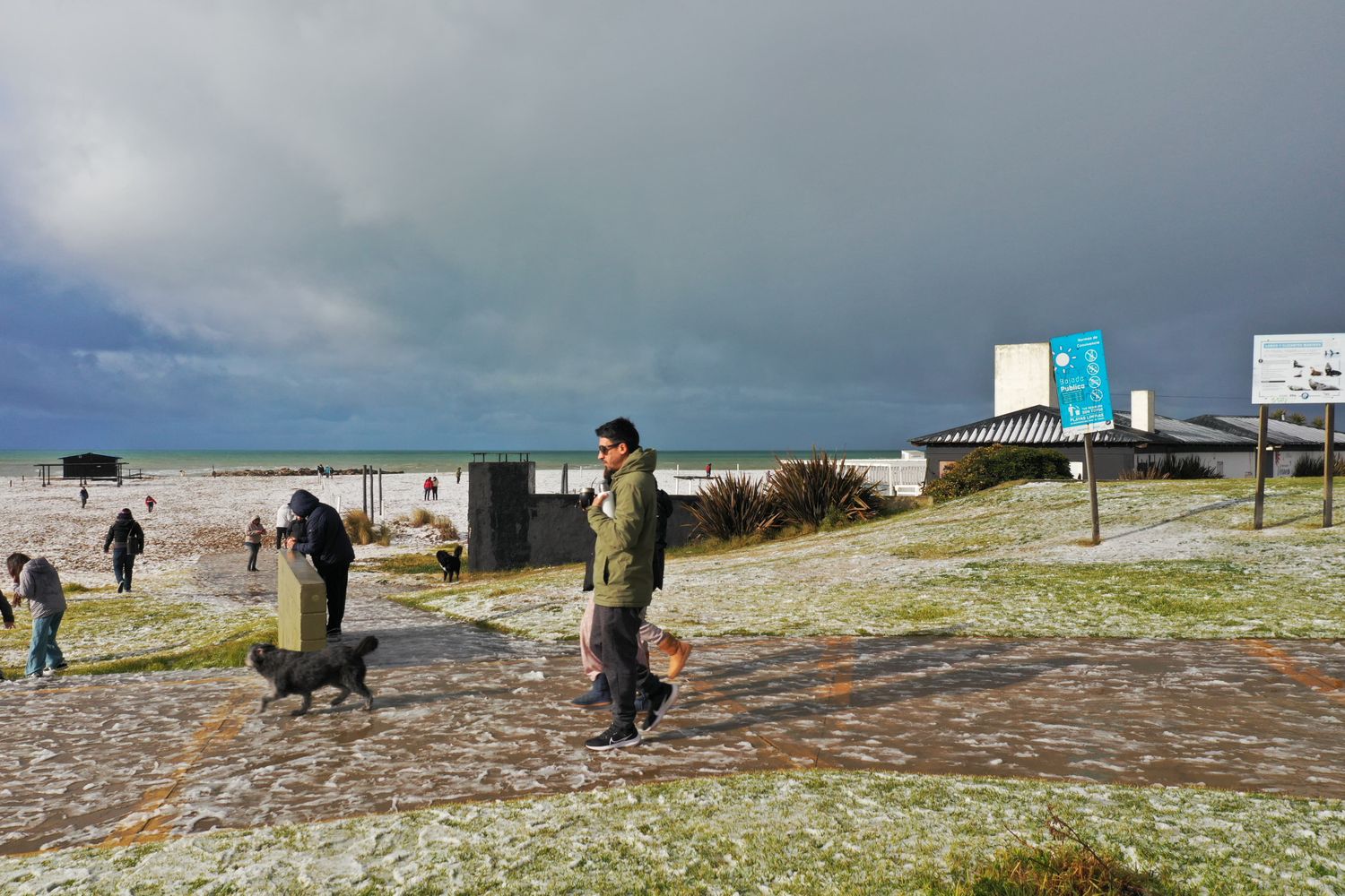 Nieve en Miramar - 1