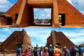 Colapso de estructura deja 15 heridos en Colombia