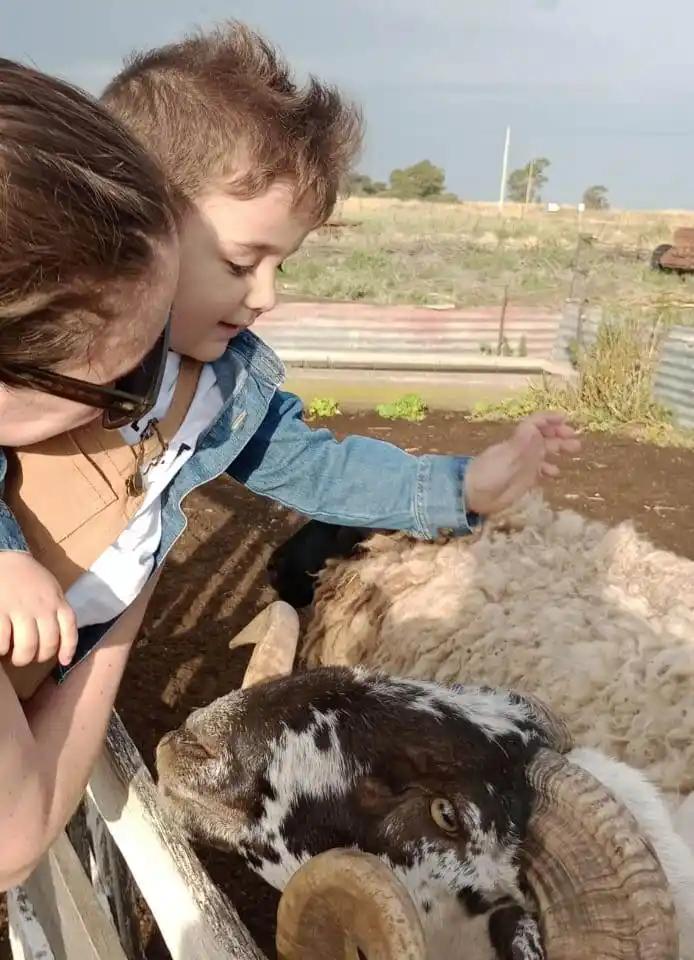 Una granja que se hizo educativa y ya cumplió 6 años