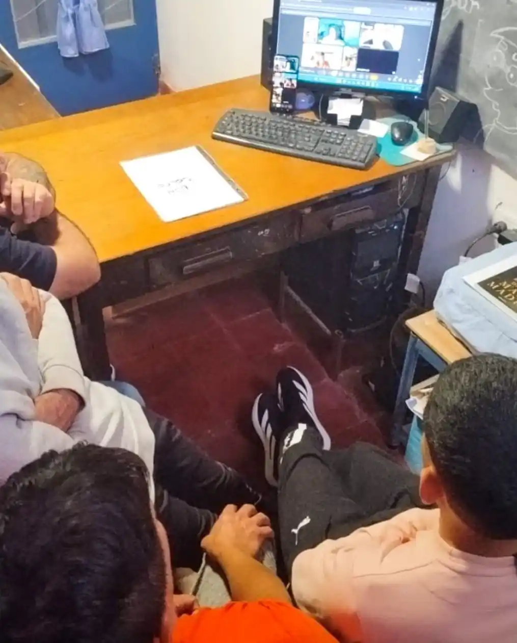 Realizan un encuentro literario entre internos de unidades penales de Entre Ríos y Buenos Aires