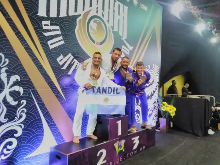 Santiago Díaz quedó segundo en San Pablo