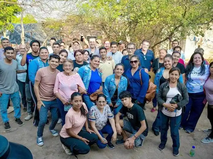 Una amplia agenda de actividades desarrolló
el vicegobernador Solís en Las Lomitas