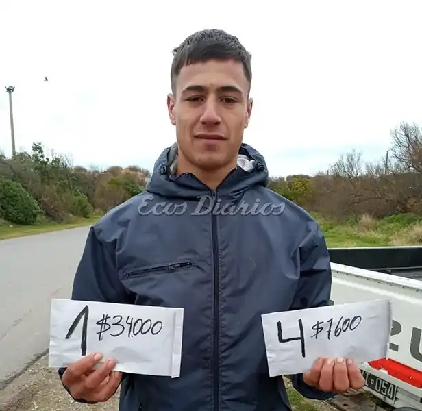 Rafael D'Ambrosio, ganador del "picadito" de hoy