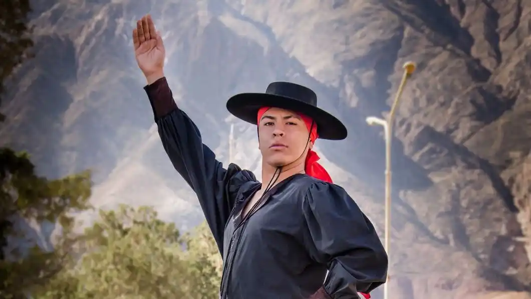 La historia de Nicolás con el folklore comenzó muy temprano, a los 5 años.