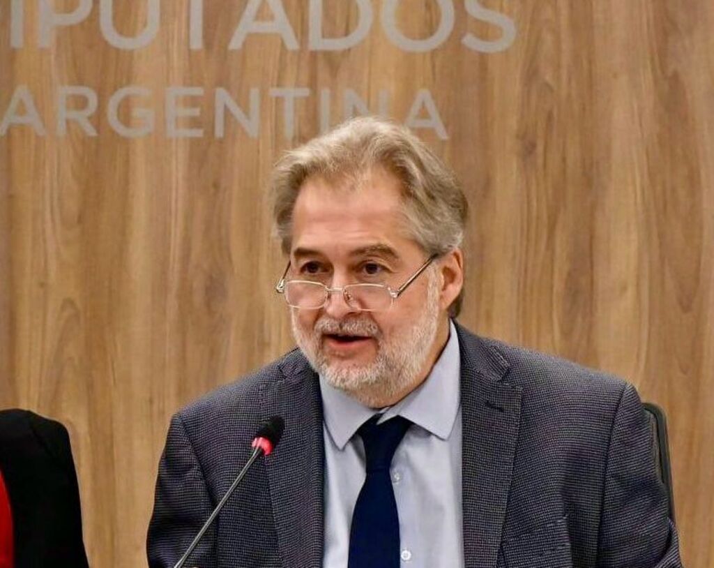Diputado nacional Roberto Mirabella en la interpelación a Guillermo Francos