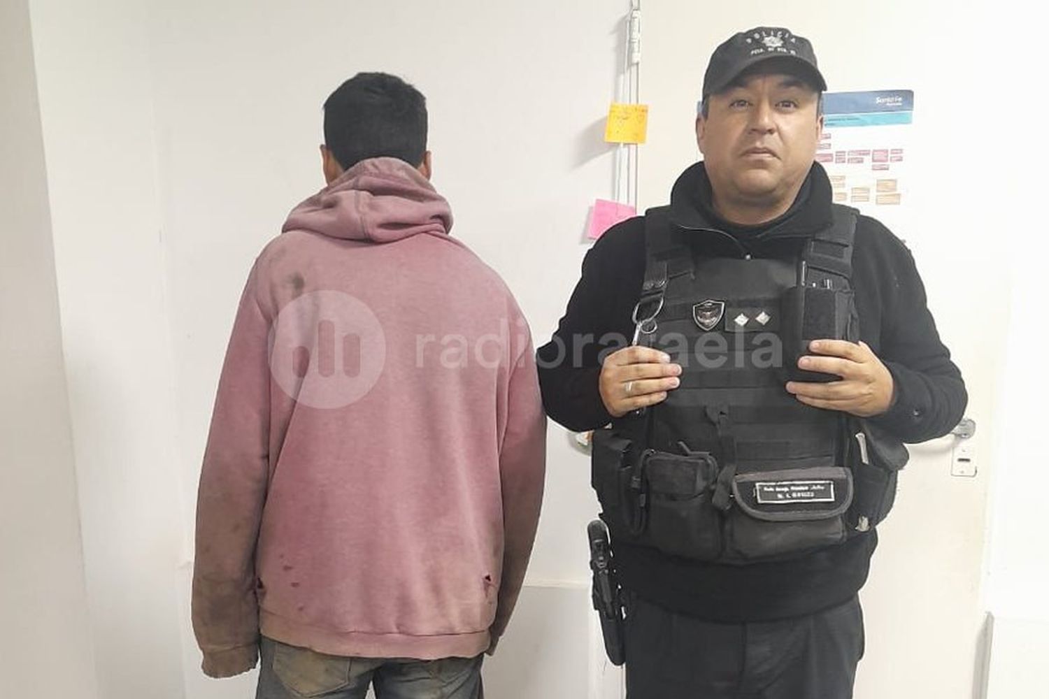 Detuvieron a un joven de 23 años que fue visto iniciando un incendio en la zona de Pueblo Esther