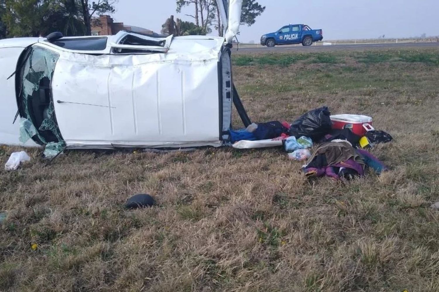 Choque fatal sobre la ruta nacional 34 a la altura de Cañada Rosquín