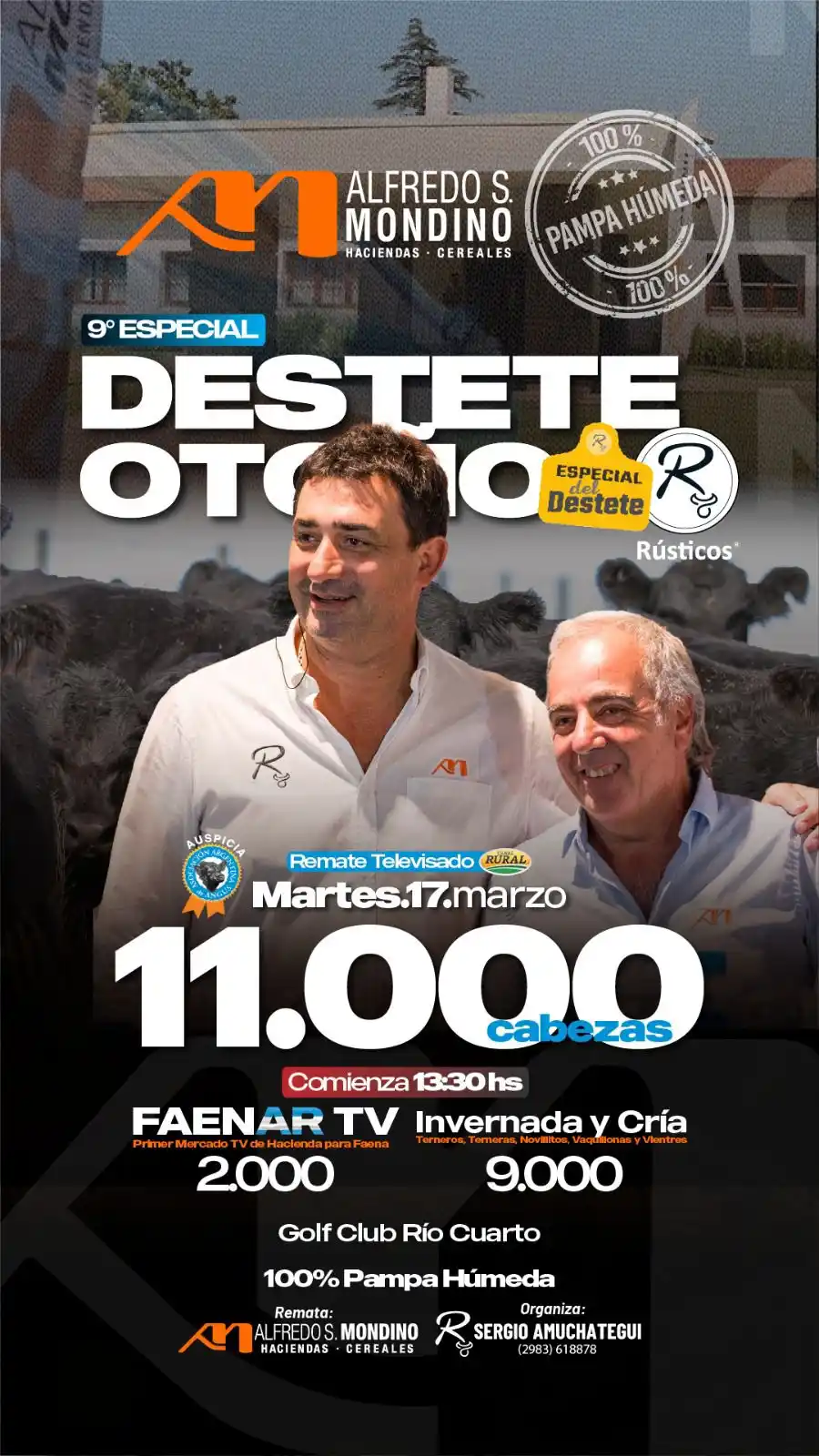 rusticos destete rio cuarto previa