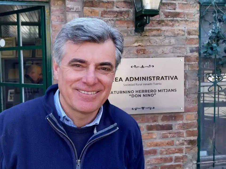 José Luis Freyre fue un activo gestor de la vinculación estratégica entre el gobierno municipal y la Sociedad Rural local. Foto: Sur24