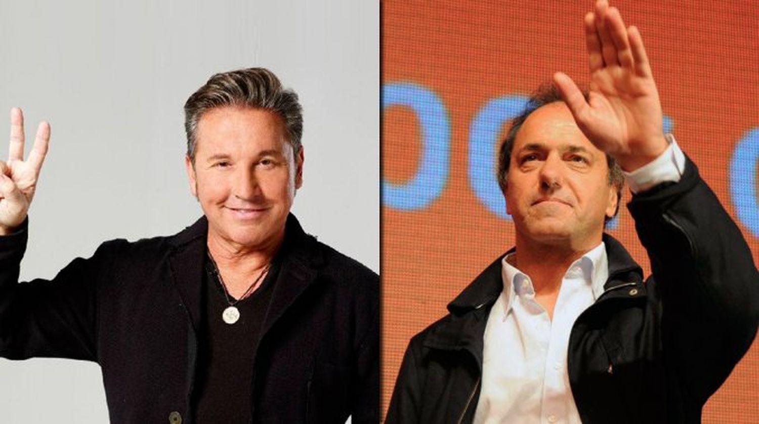 Escuchá el tema que Ricardo Montaner le compuso a Scioli