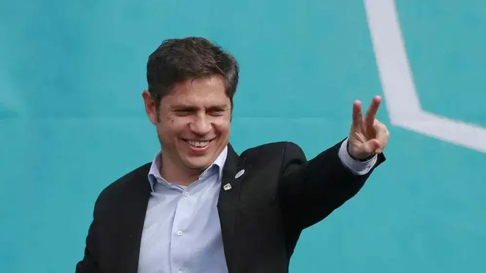 El gobernador bonaerense Axel Kicillof.