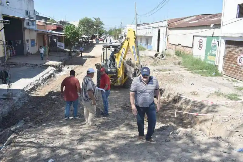 El intendente Celauro recorrió 
diferentes obras de la ciudad