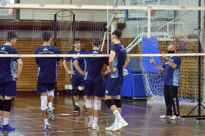 Primera semana de trabajo de la selección menor