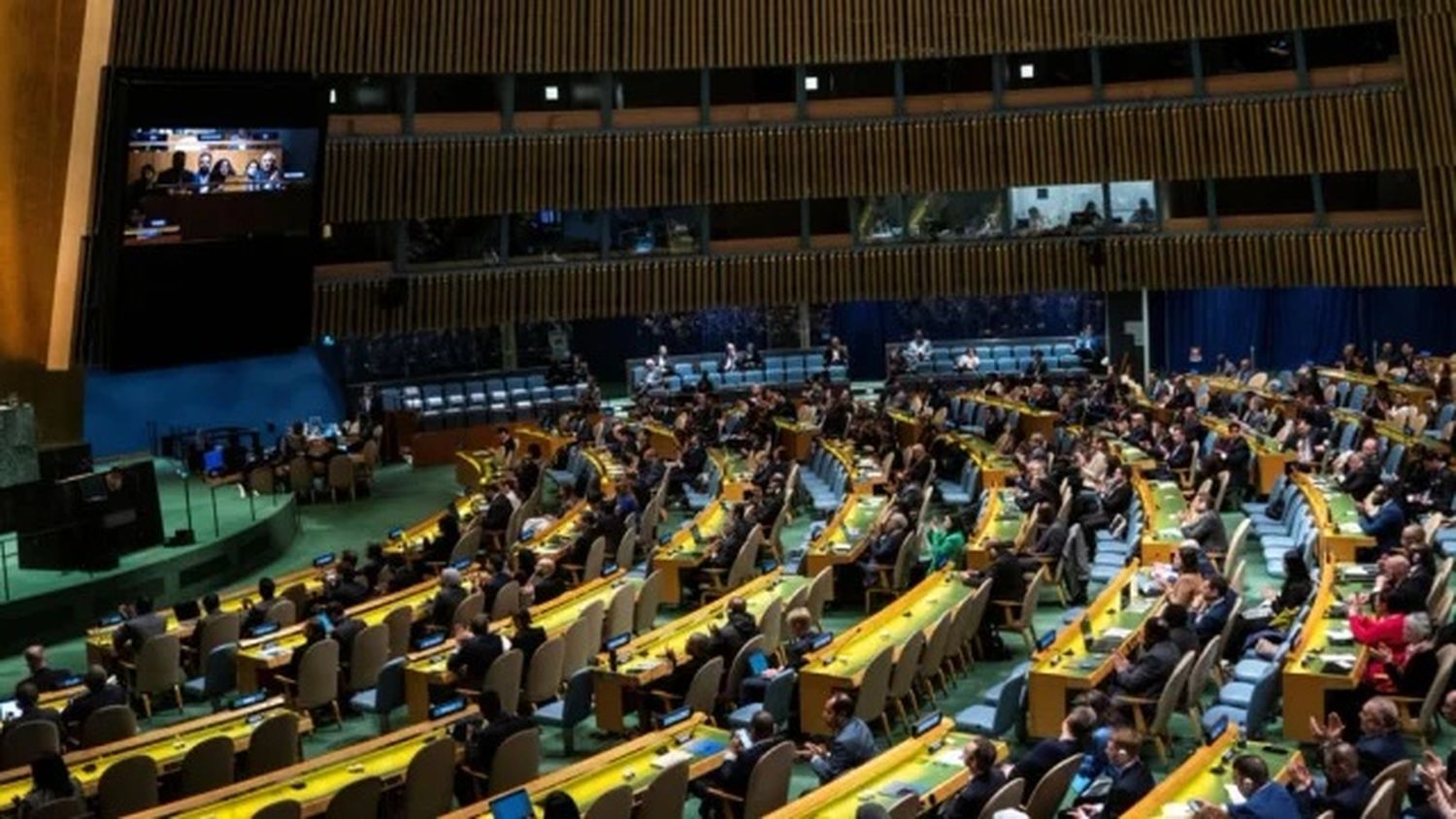 Argentina votó en línea con Estados Unidos e Israel.