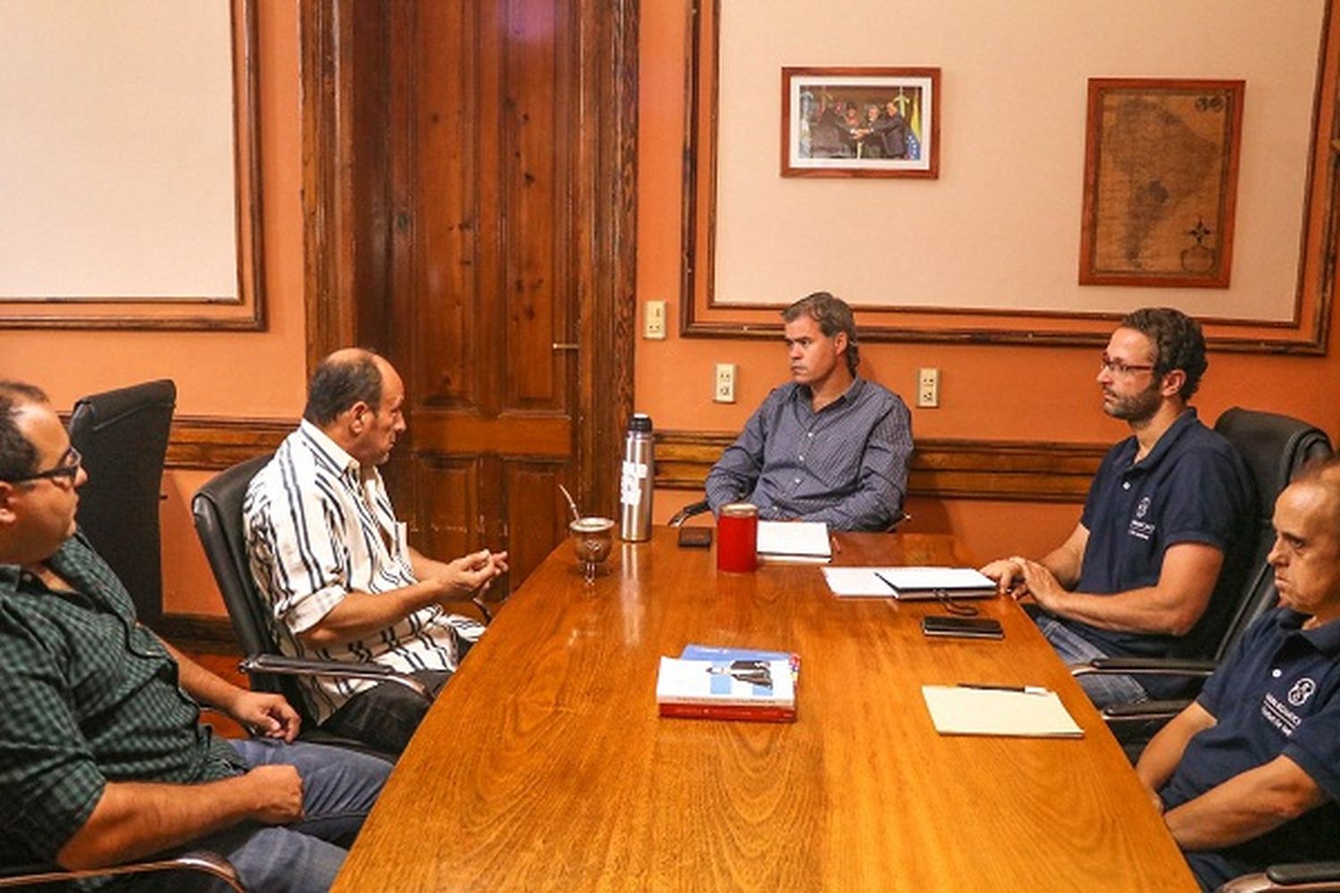 Piaggio y Romani evaluaron el trabajo común con Sudamérica