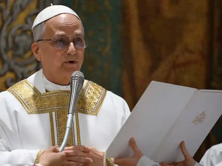 León XIV celebró su primera misa en la basílica de San Pedro