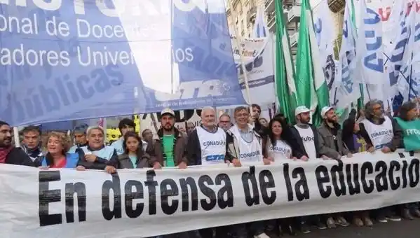 Paro de docentes universitarios el viernes 16 de septiembre 