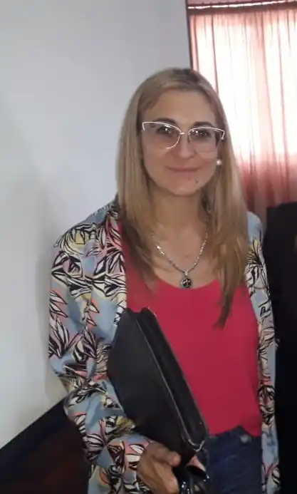 La Dra. Rodríguez explicó como asisten a las víctimas de violencia de género