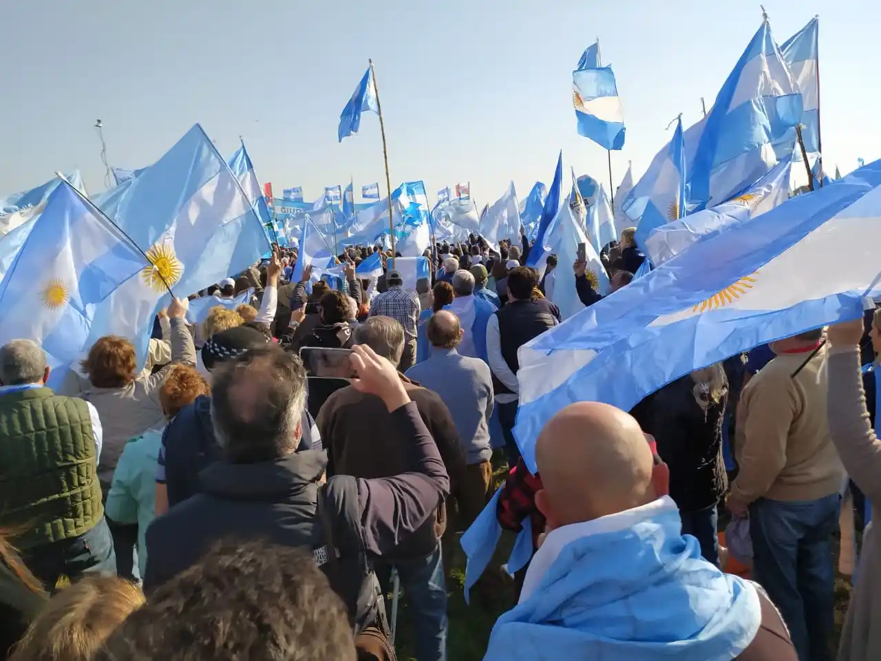 Productores de Gualeguay participaron en la Marcha del 9 de Julio