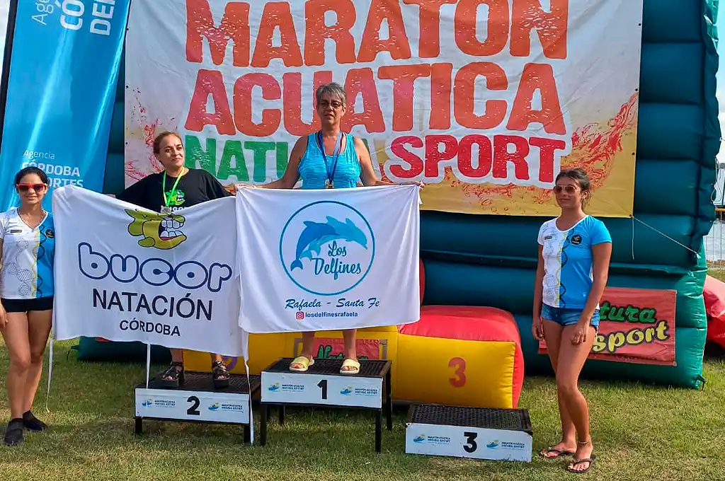 patricia santillán nadadora atleta rafaela competencia los delfines - 3