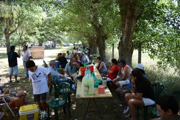 Bolívar: "Bali" Bucca despidió el año junto al personal municipal 