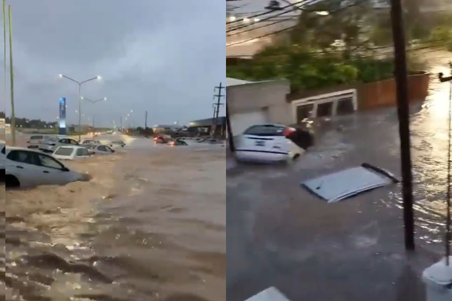 Impactante temporal en Bahía Blanca provocó graves inundaciones y 6 personas fallecidas