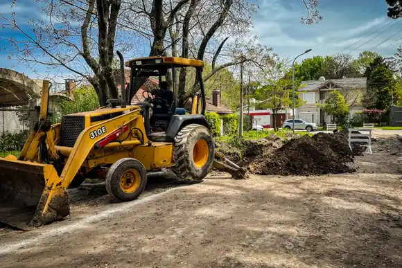 El Emvial suma ocho nuevas cuadras al plan de obras de cordón cuneta en el barrio Zacagnini
