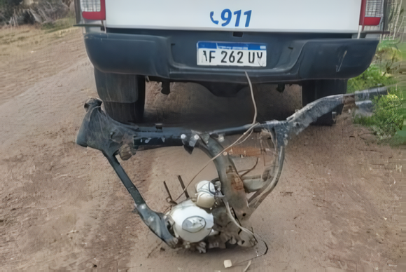 Recuperaron una moto robada en Pueblo Doyle