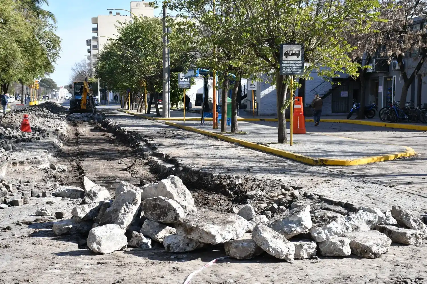 adoquinado obra