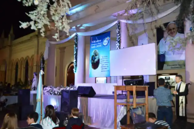 Se realizó el acto central por el 130 aniversario de la comunidad San José