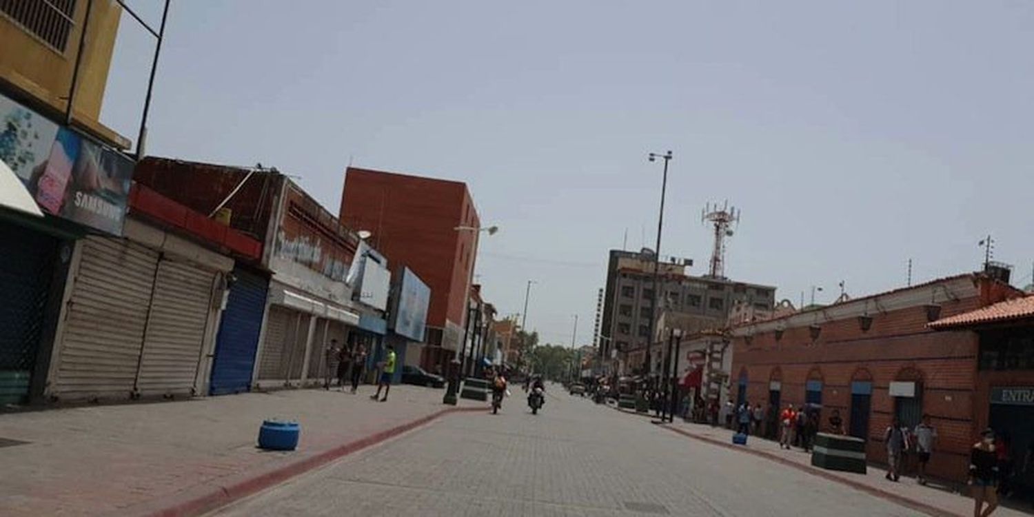 Cumplen con la cuarentena: 95% del comercio paralizado en Anzoátegui (Fotos)