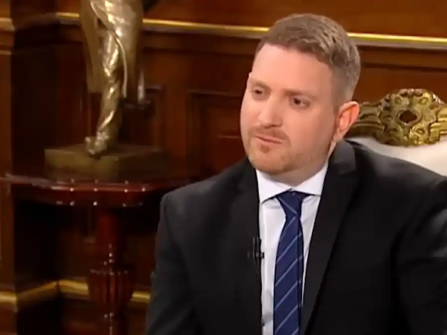 Jonatan Viale habló en TN sobre las repercusiones de la entrevista con Milei tras el criptogate. Foto: Captura de pantalla de TV