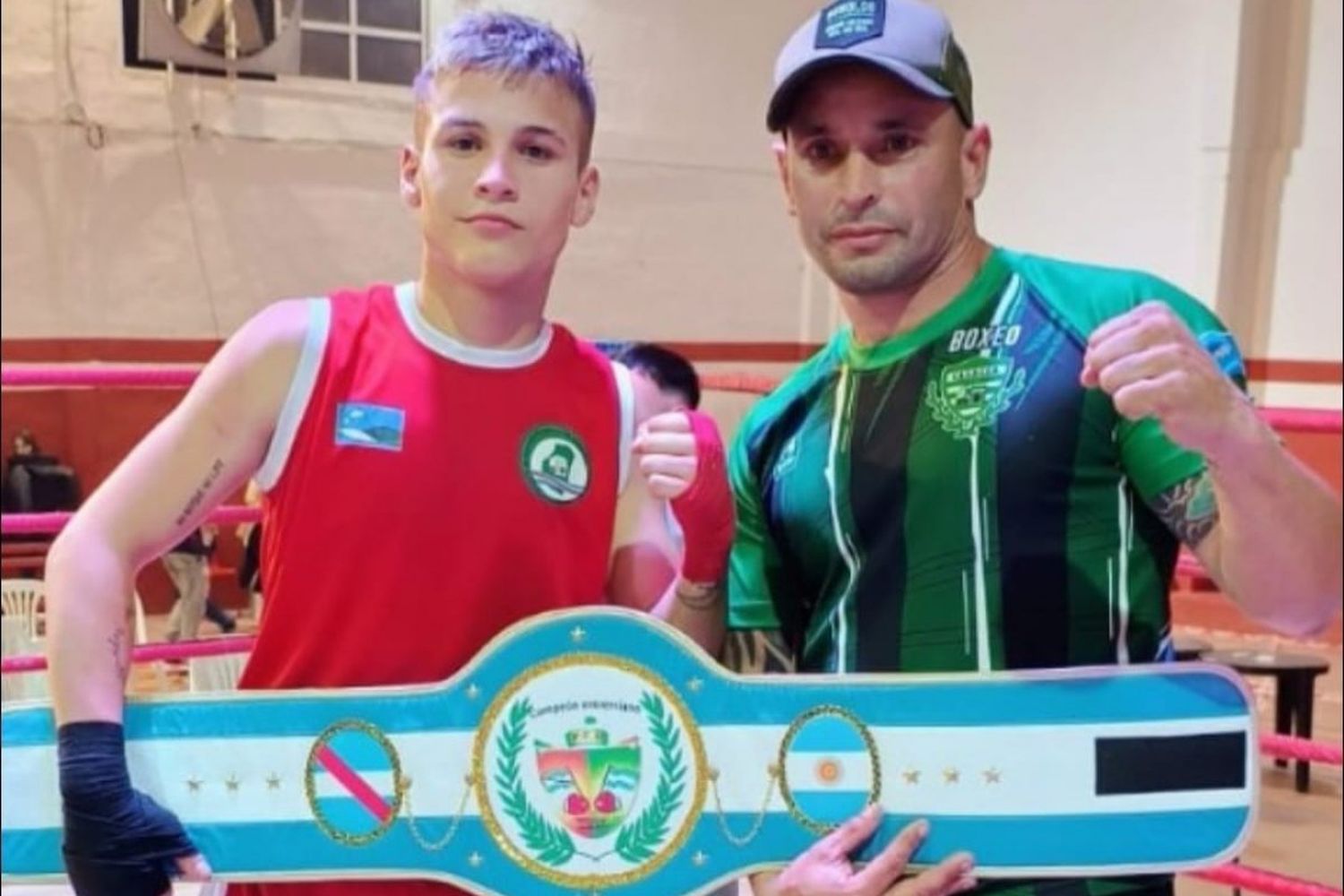 Ayrton Araujo, una de las promesas del boxeo local, protagonizará la pelea de fondo.