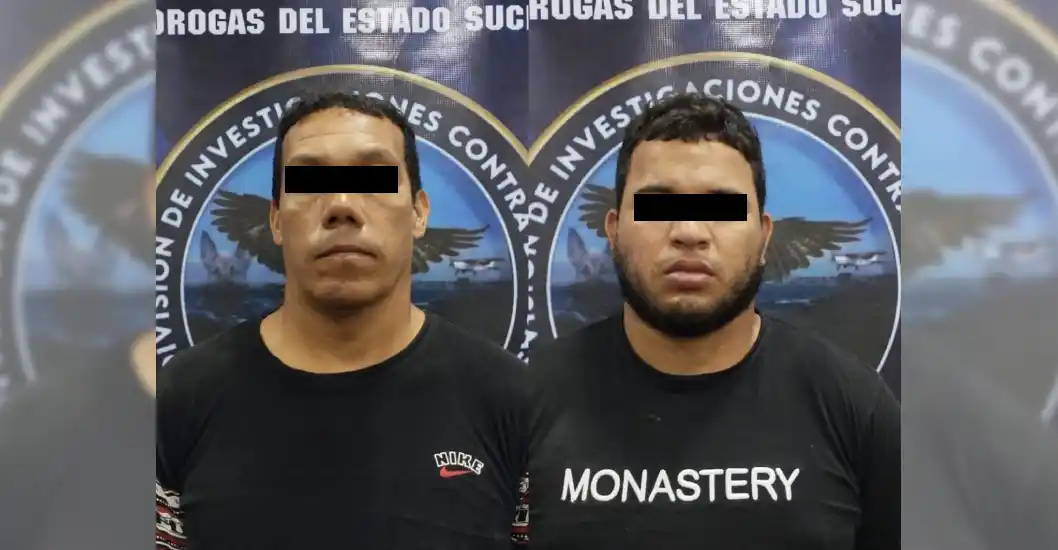 Caen dos colombianos con casi mil kilos de sustancias estupefacientes