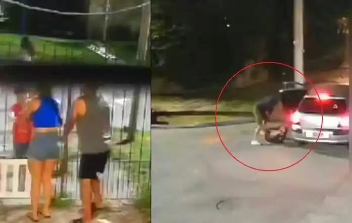 Robaron un auto con una beba en su interior y la tiran antes de escapar