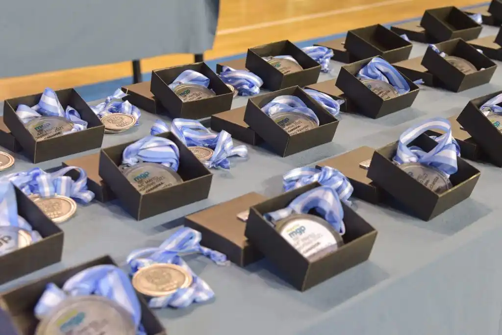 Este martes se entregó la Medalla al Mérito Deportivo.