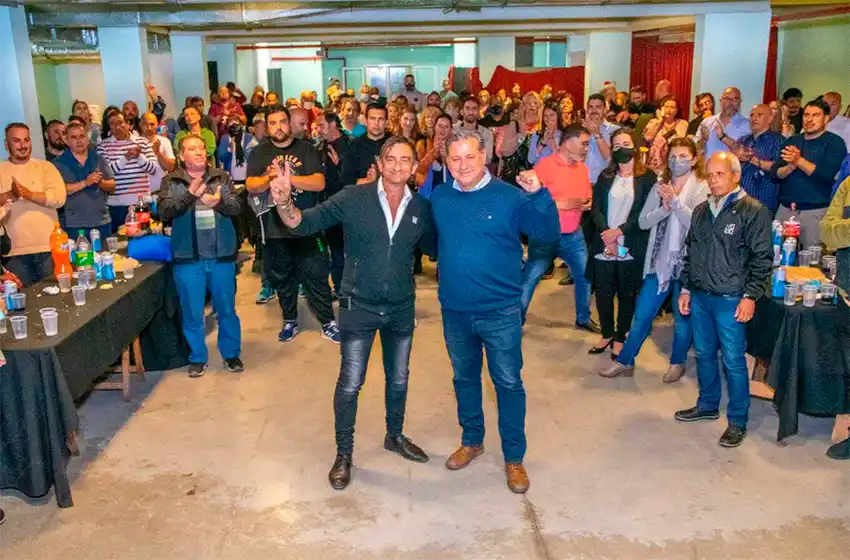 Contundente apoyo de los mercantiles a la lista Unidad