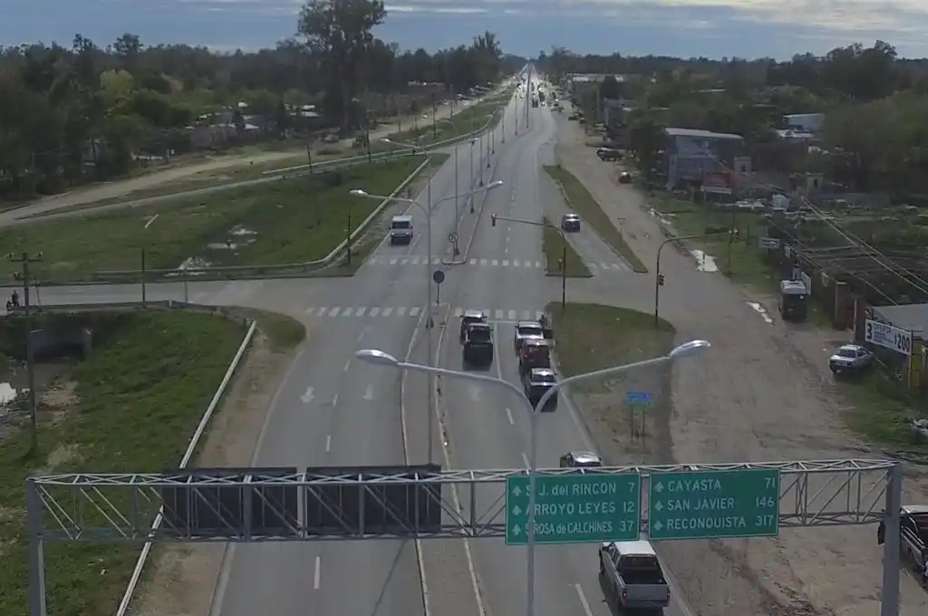 Estado del tránsito en rutas y accesos de la provincia