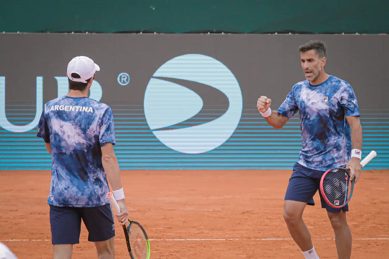 Molteni y González vienen de ganar por Copa Davis.