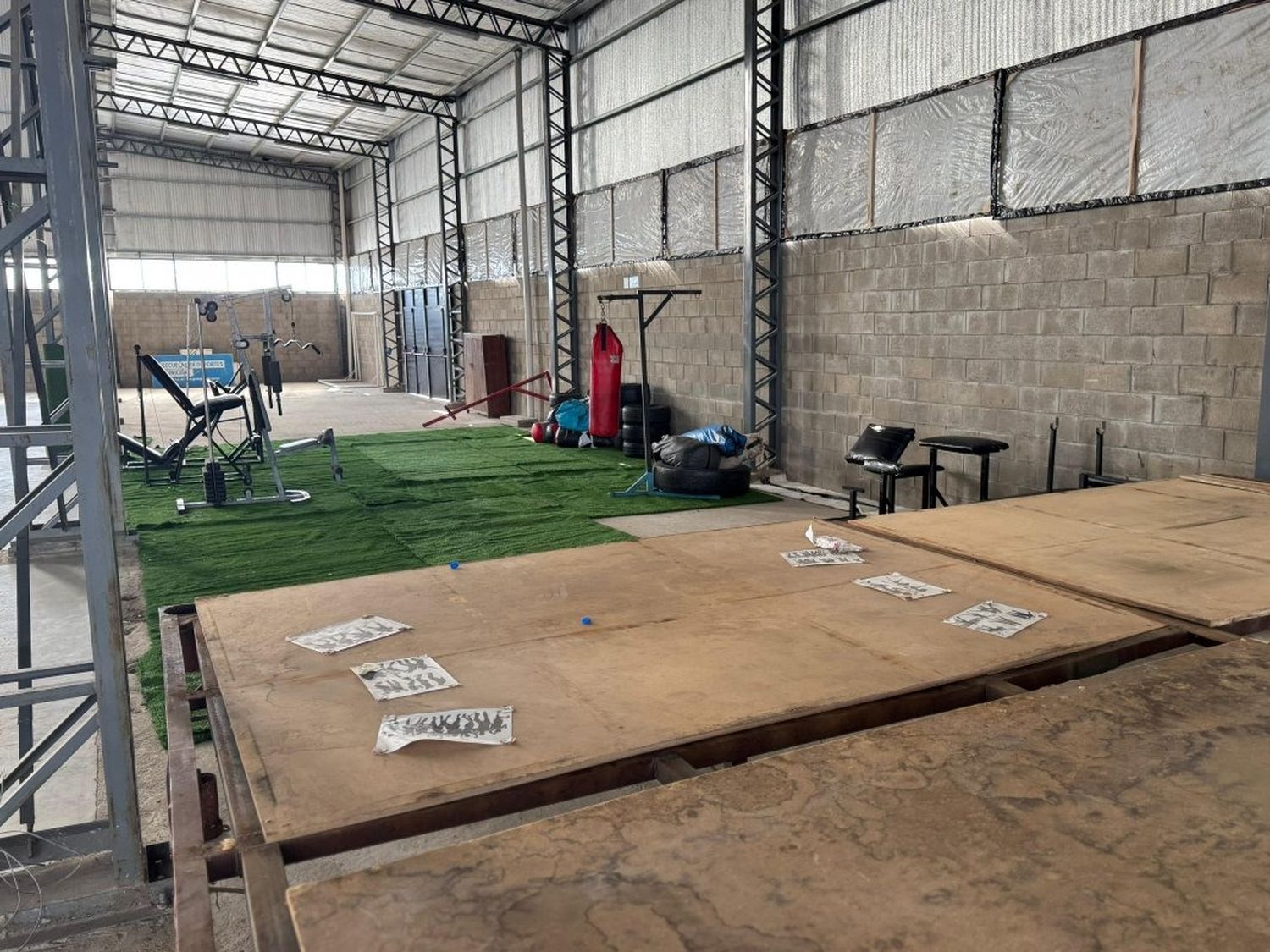 Trasladaron el Gimnasio Municipal de boxeo al Polideportivo Norte