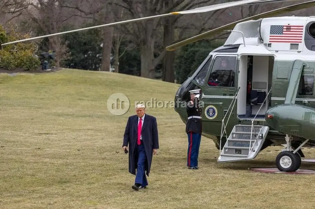 El presidente de los Estados Unidos, Donald Trump.