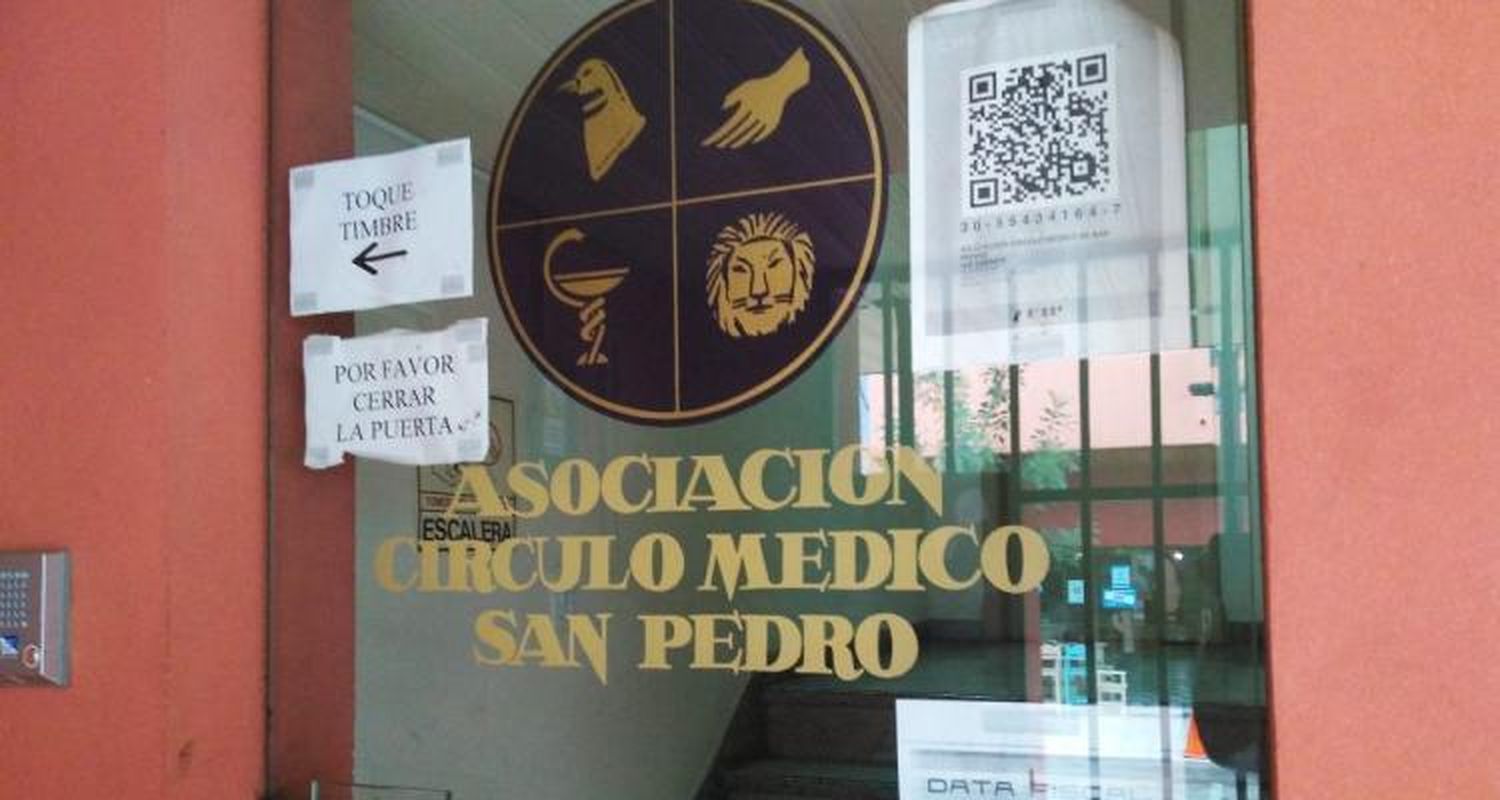 Desde hoy, el Círculo Médico interrumpe la atención a afiliados de Osprera por deudas