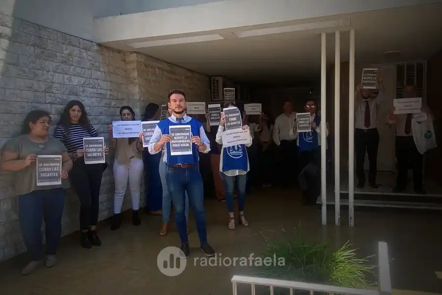 Los trabajadores judiciales llevaron adelante otra jornada de protesta